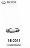 HONDA 18160PDFG00 Catalytic Converter